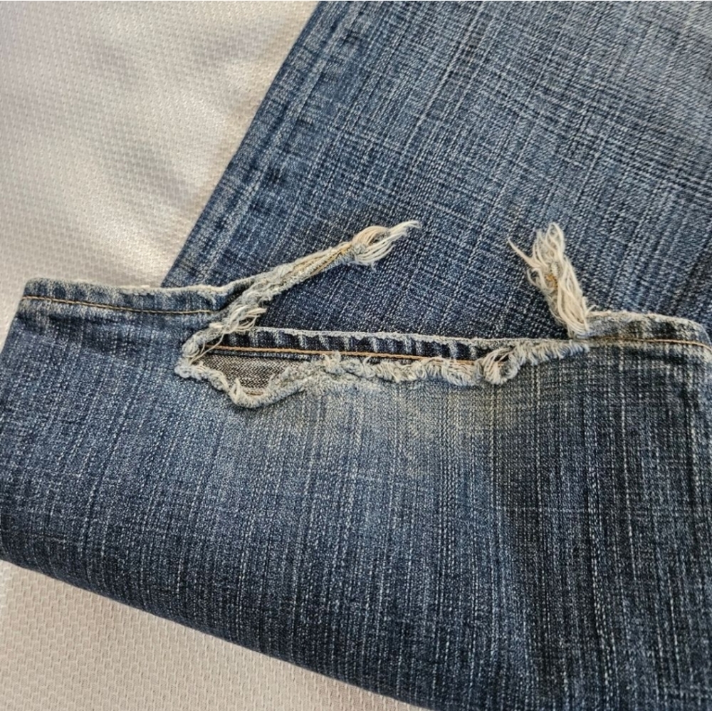 Sacred Blue Boot Cut Jeans Size 36x33 - Picture 6 of 8